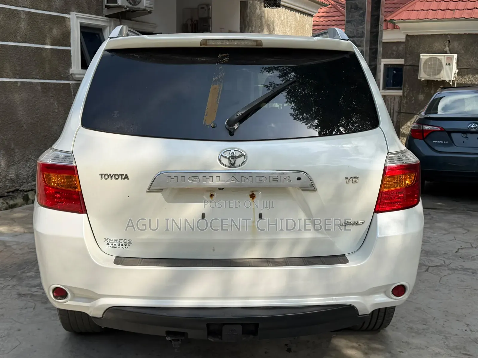 Toyota Highlander Limited 2010 White
