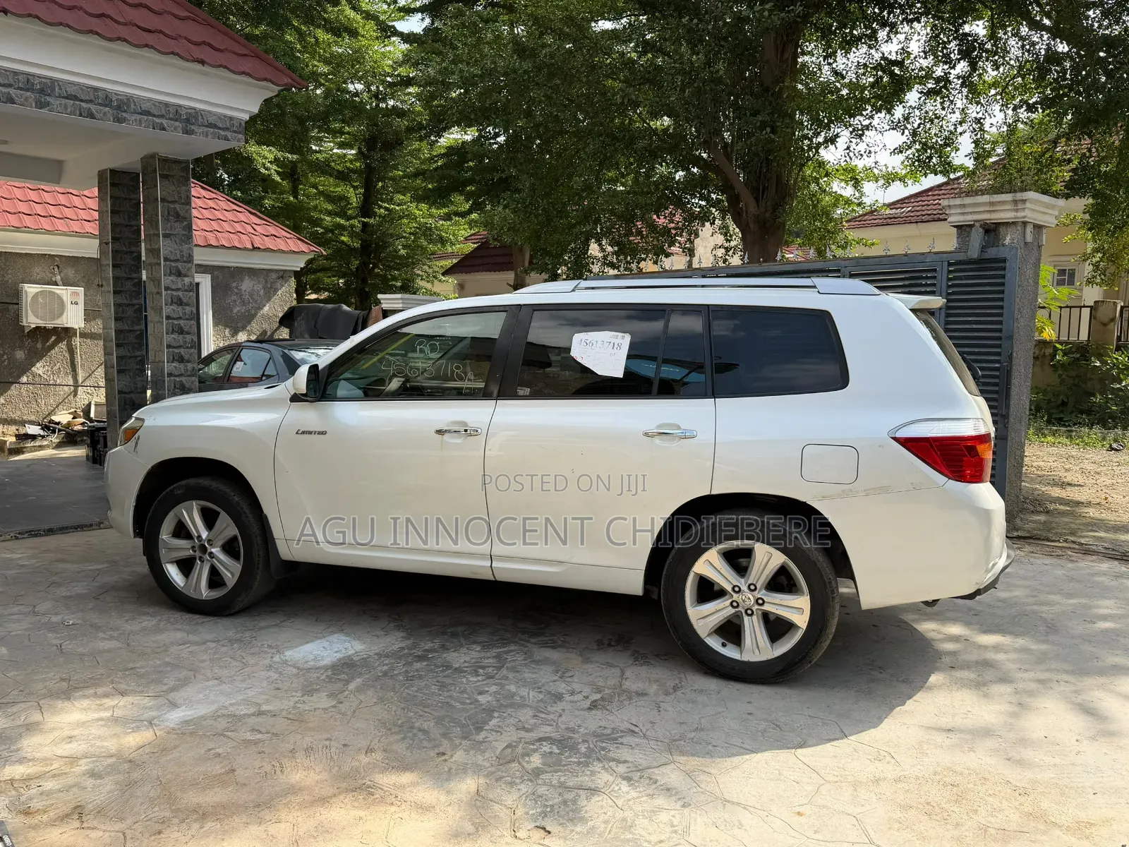 Toyota Highlander Limited 2010 White