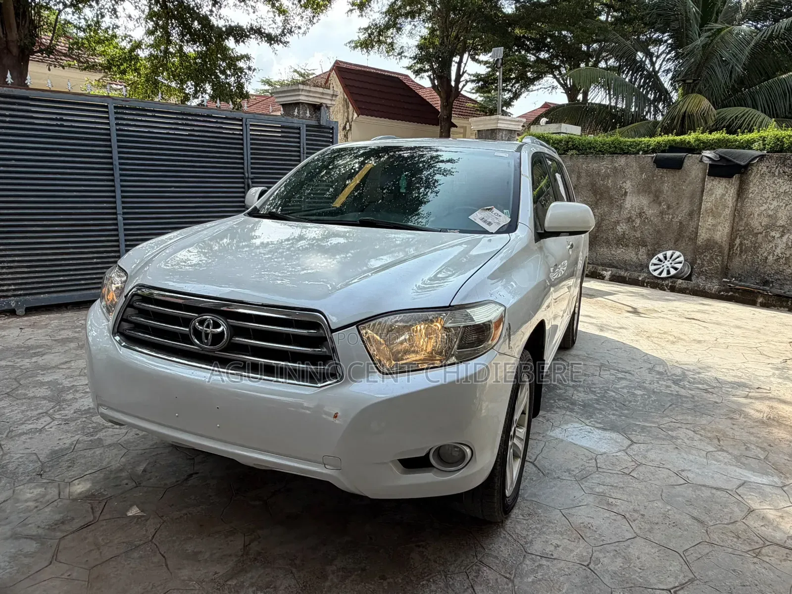 Toyota Highlander Limited 2010 White