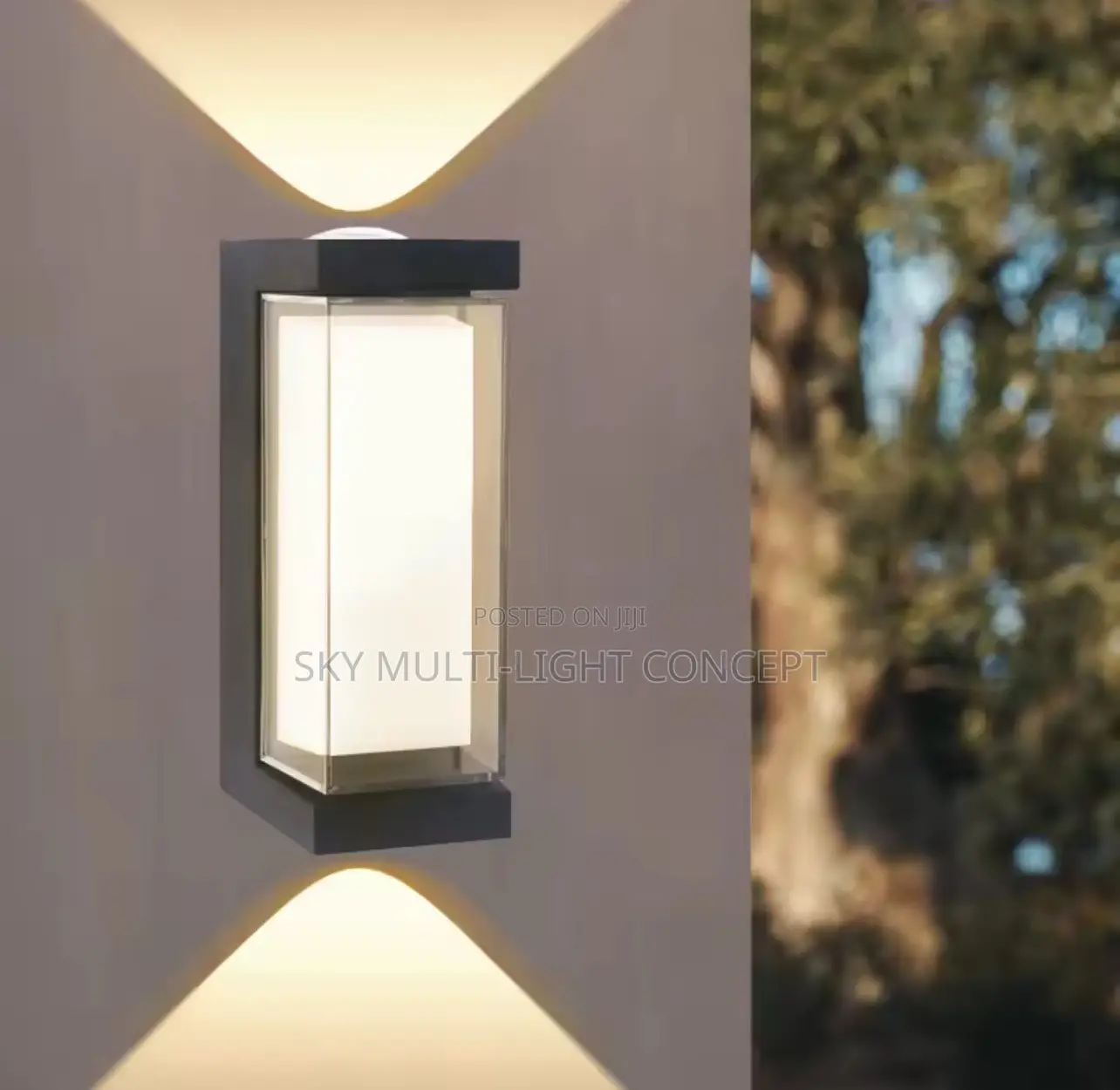 Modern LED Waterproof Up Down Fence Light