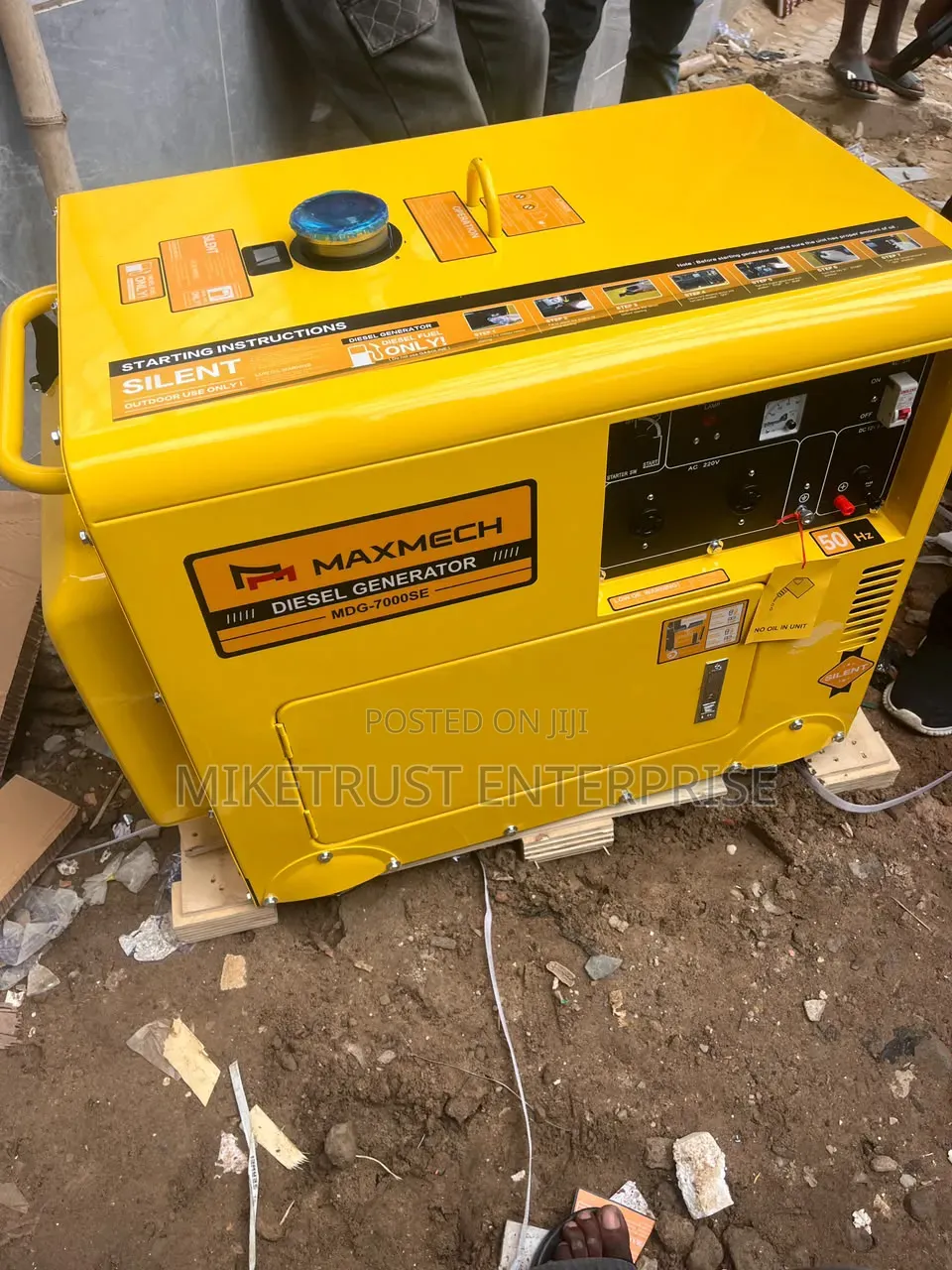 10kva Maxmech Diesel Soundproof Copper Generator