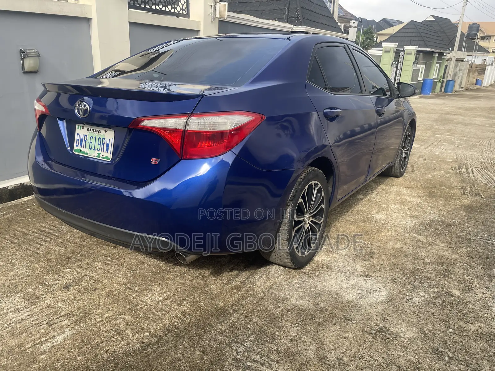 Toyota Corolla S 4dr Sedan (1.8L 4cyl CVT) 2014 Blue
