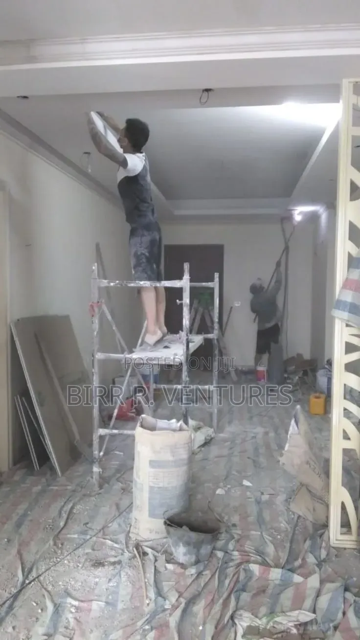 Gypsum Partition Installation for Flats