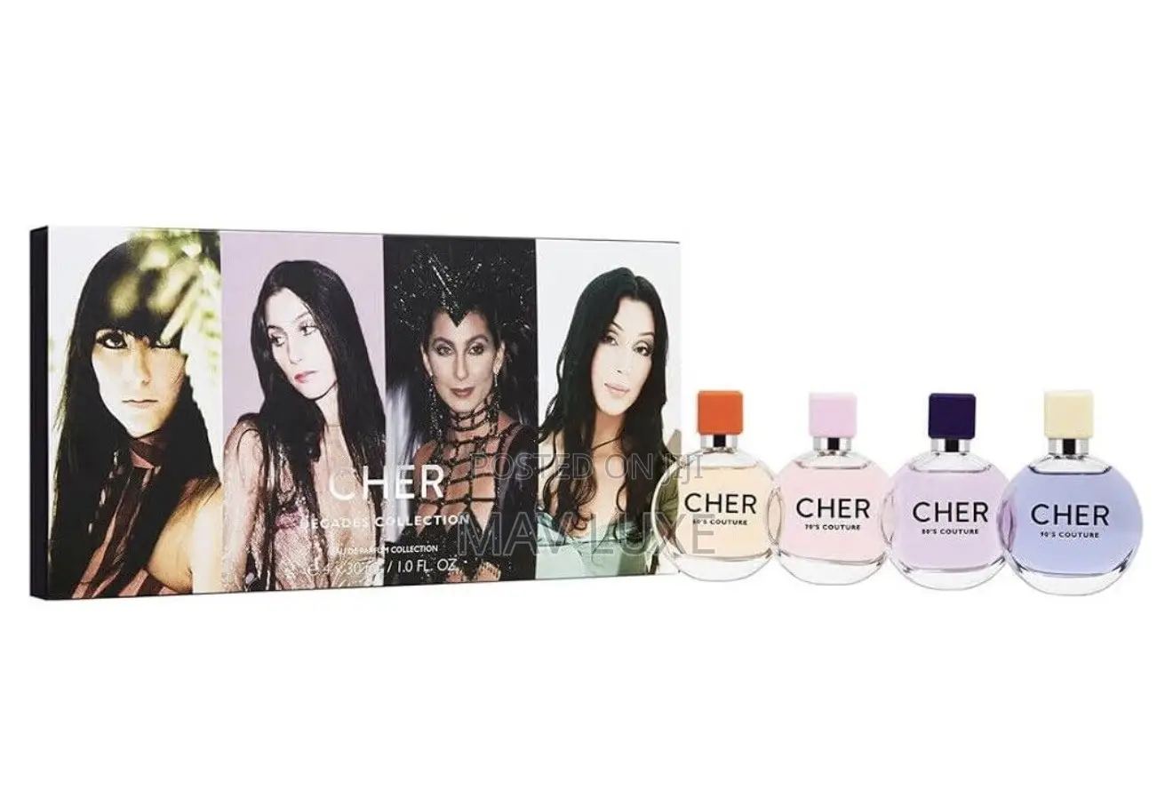 Cher Decade Collection 60’s 70’s 80’s 90’s Couture Perfume
