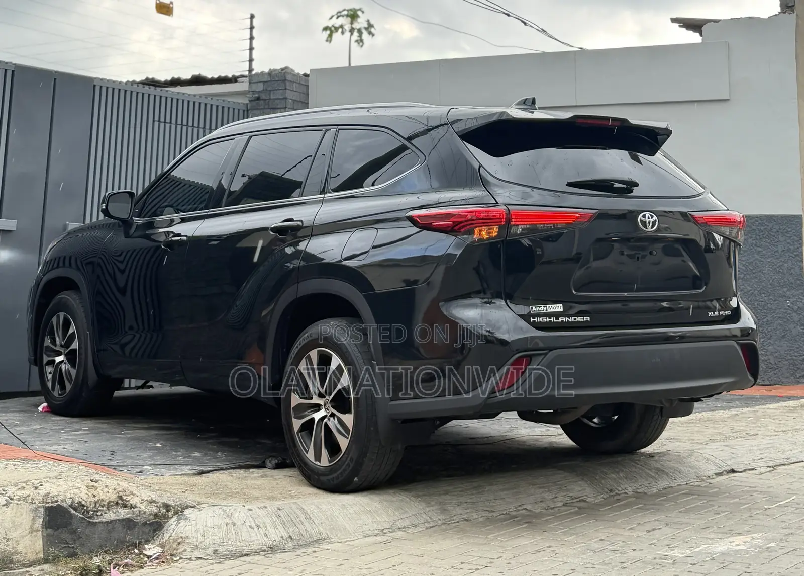 Toyota Highlander Limited 2021 Black