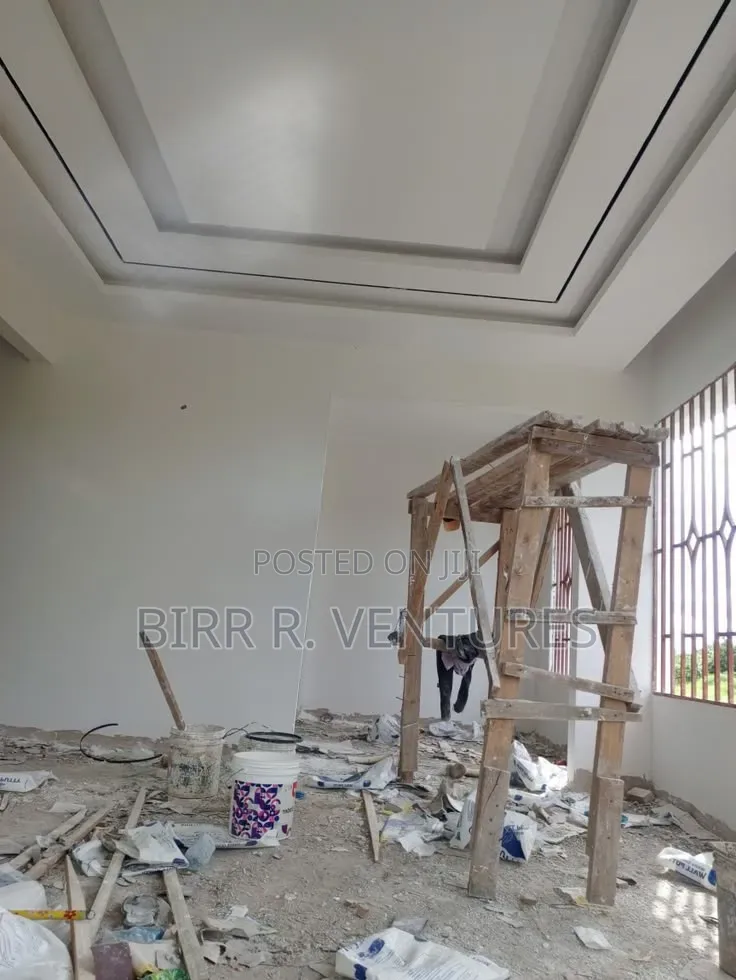 Gypsum Ceiling Work for Residential Interiors