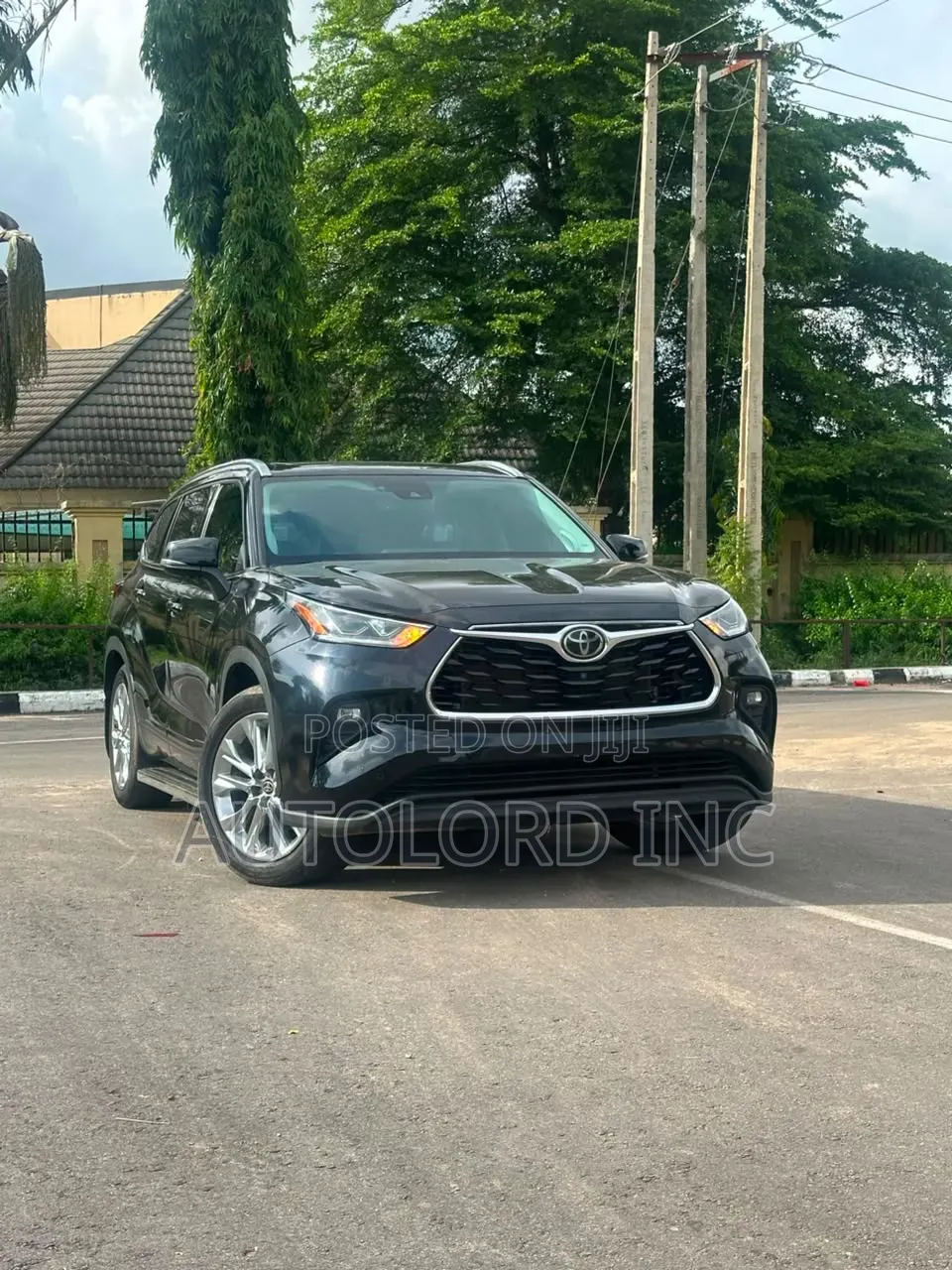 Toyota Highlander Limited 2021 Black