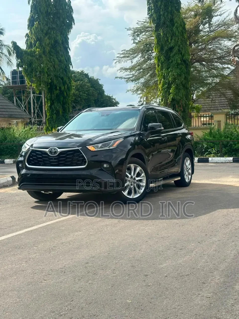 Toyota Highlander Limited 2021 Black