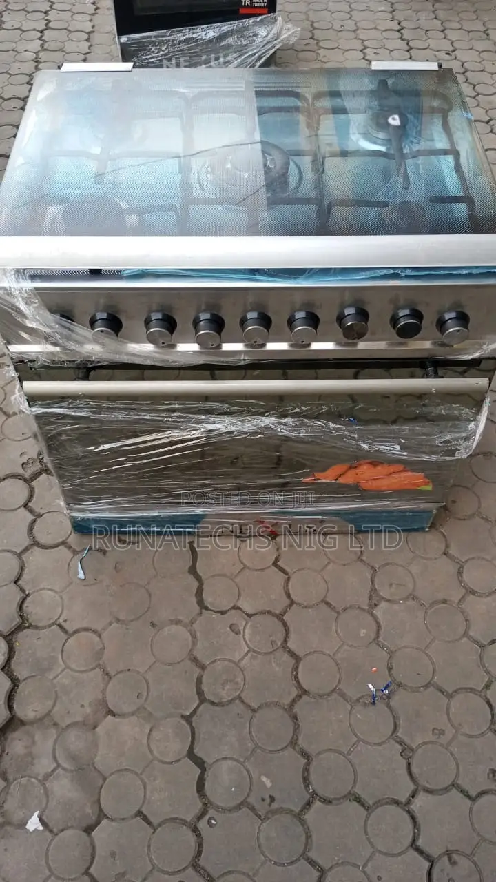 Nexus 60x80 Heavy Duty 5 Burner Gas Cooker With Oven and Grill