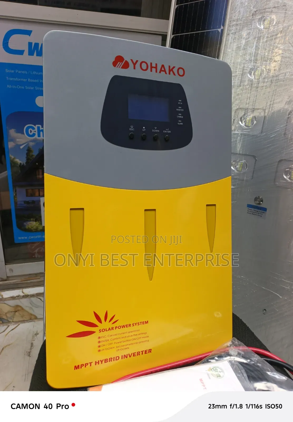 Yohako Hybrid Inverter 5kva 48v Available