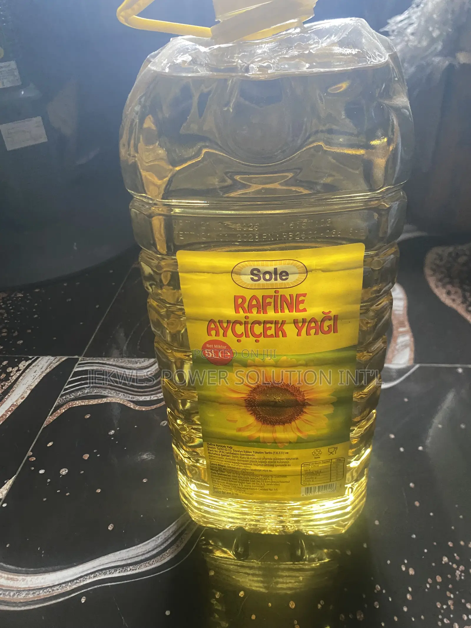 Original 5 Liters Sole Refined Sunflower Vegetable Oil