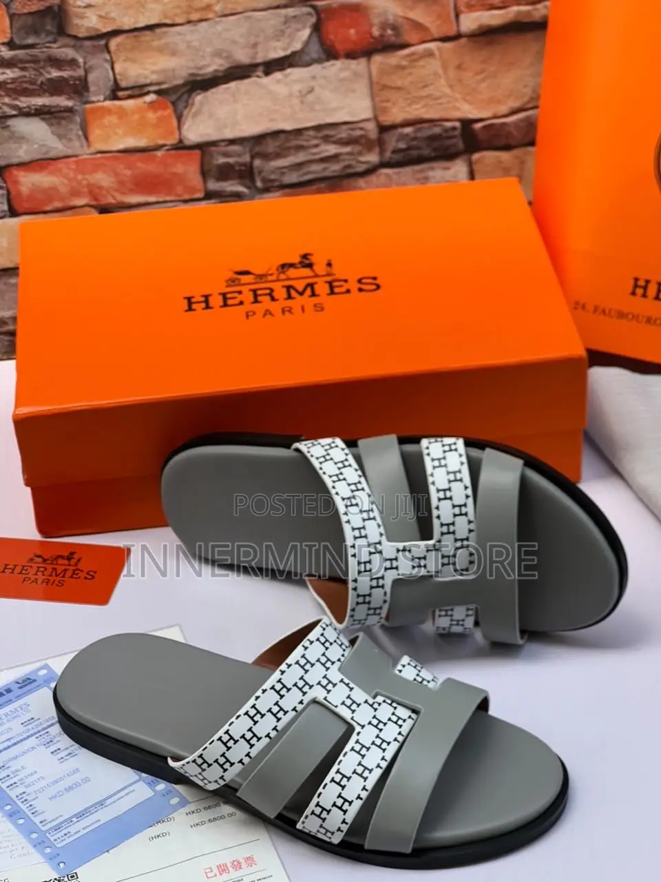 High Quality Hermes Slippers for Men