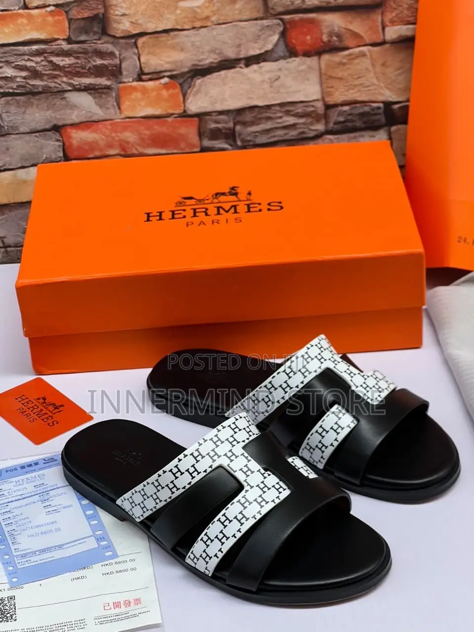 High Quality Hermes Slippers for Men
