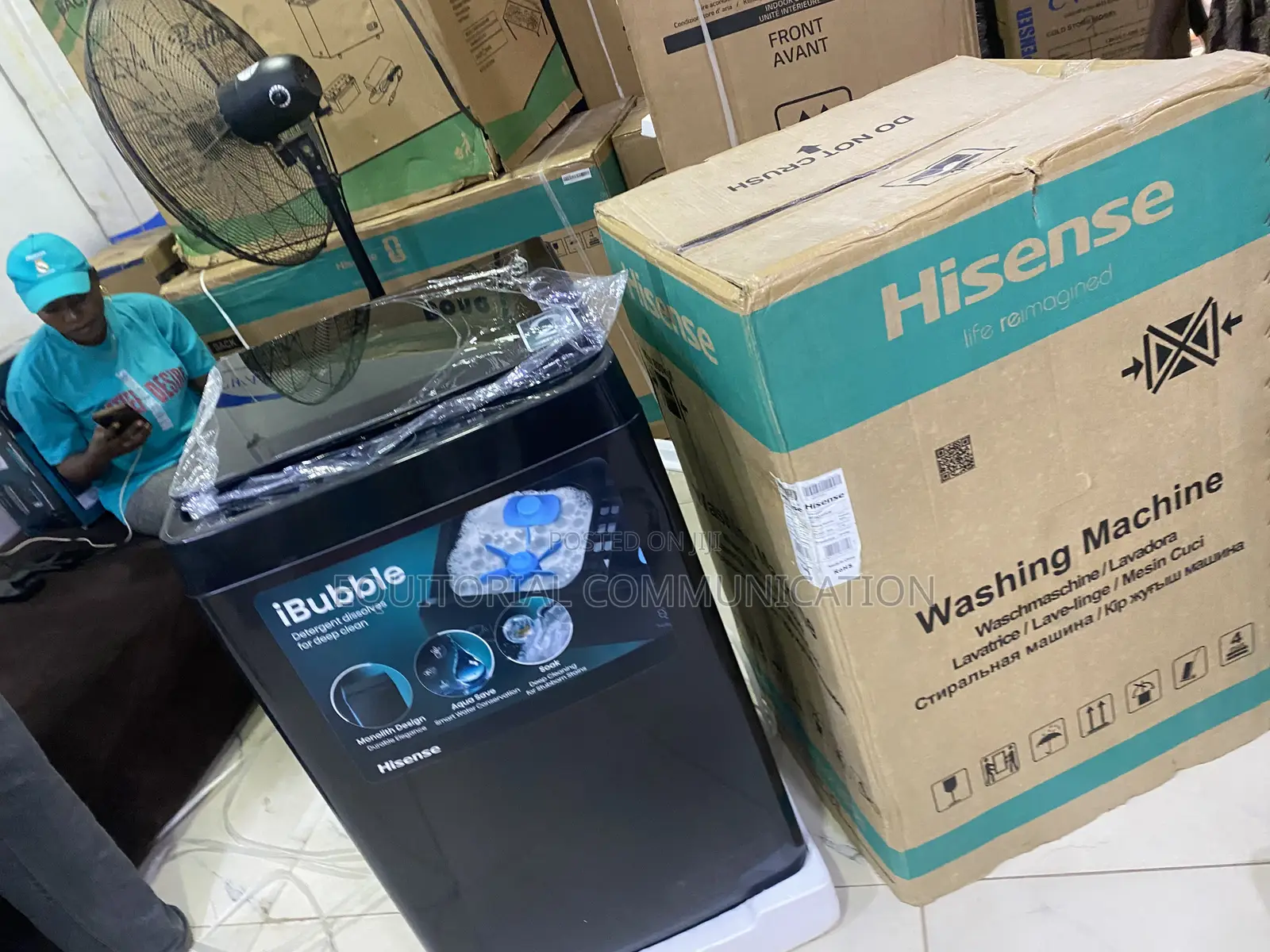 Hisense WT3K1123UB 11KG Automatic Top Loader With LED Display