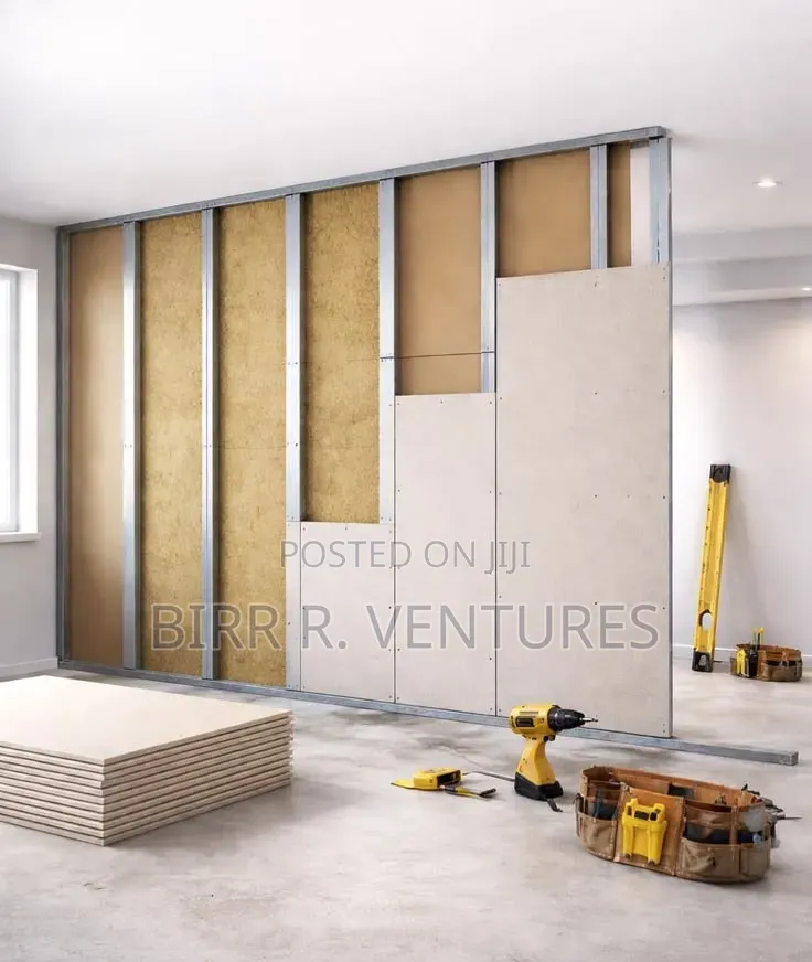 Gypsum Board Installation for Business Premises
