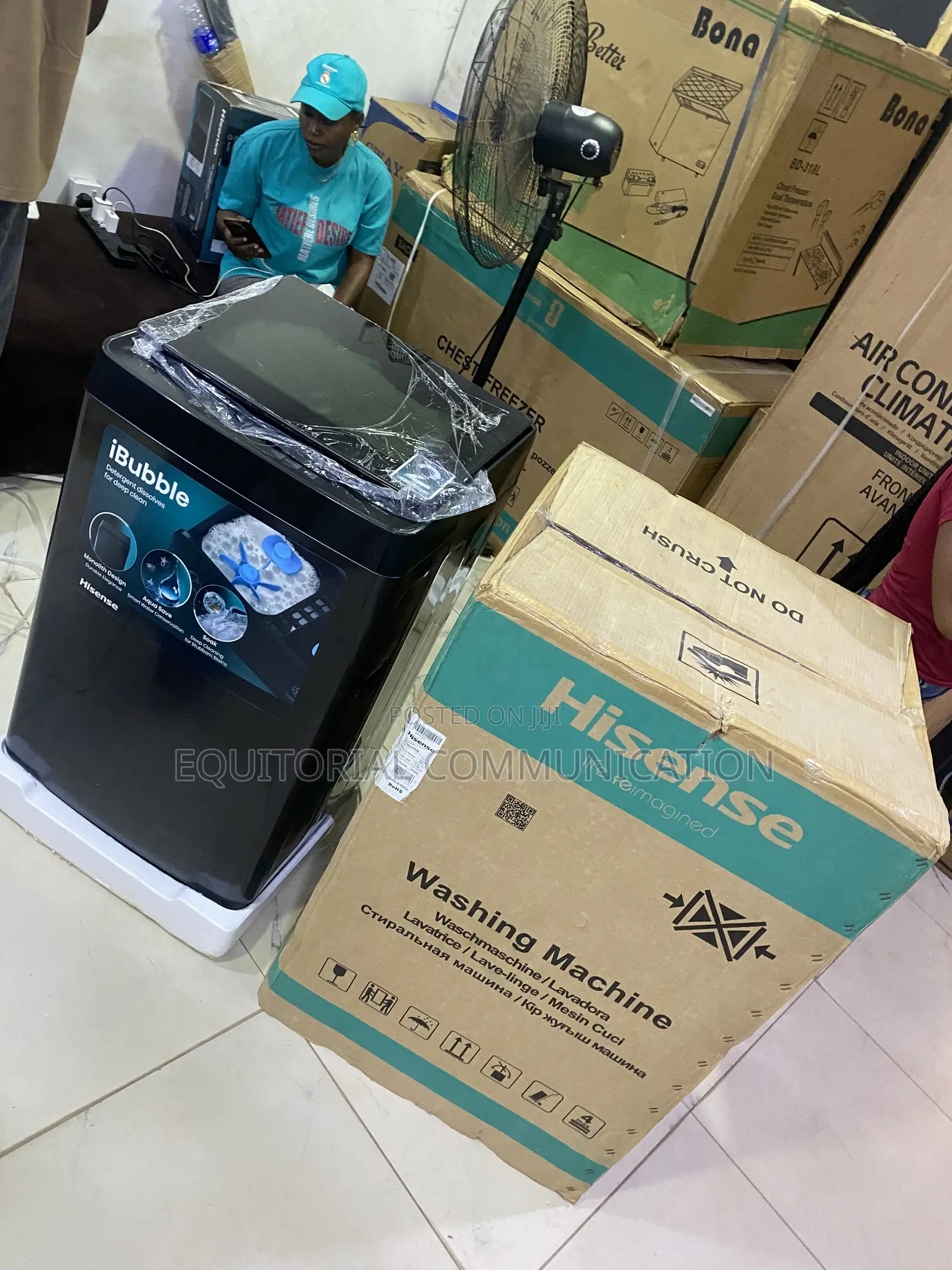 Hisense 11KG Top Load Washing Machine With iBubble Wash Technology