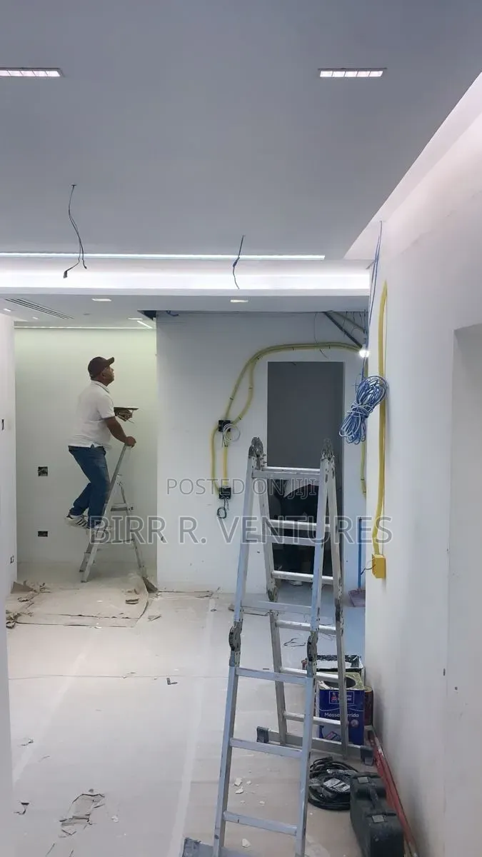 Drywall Work for Reception Desks and Areas