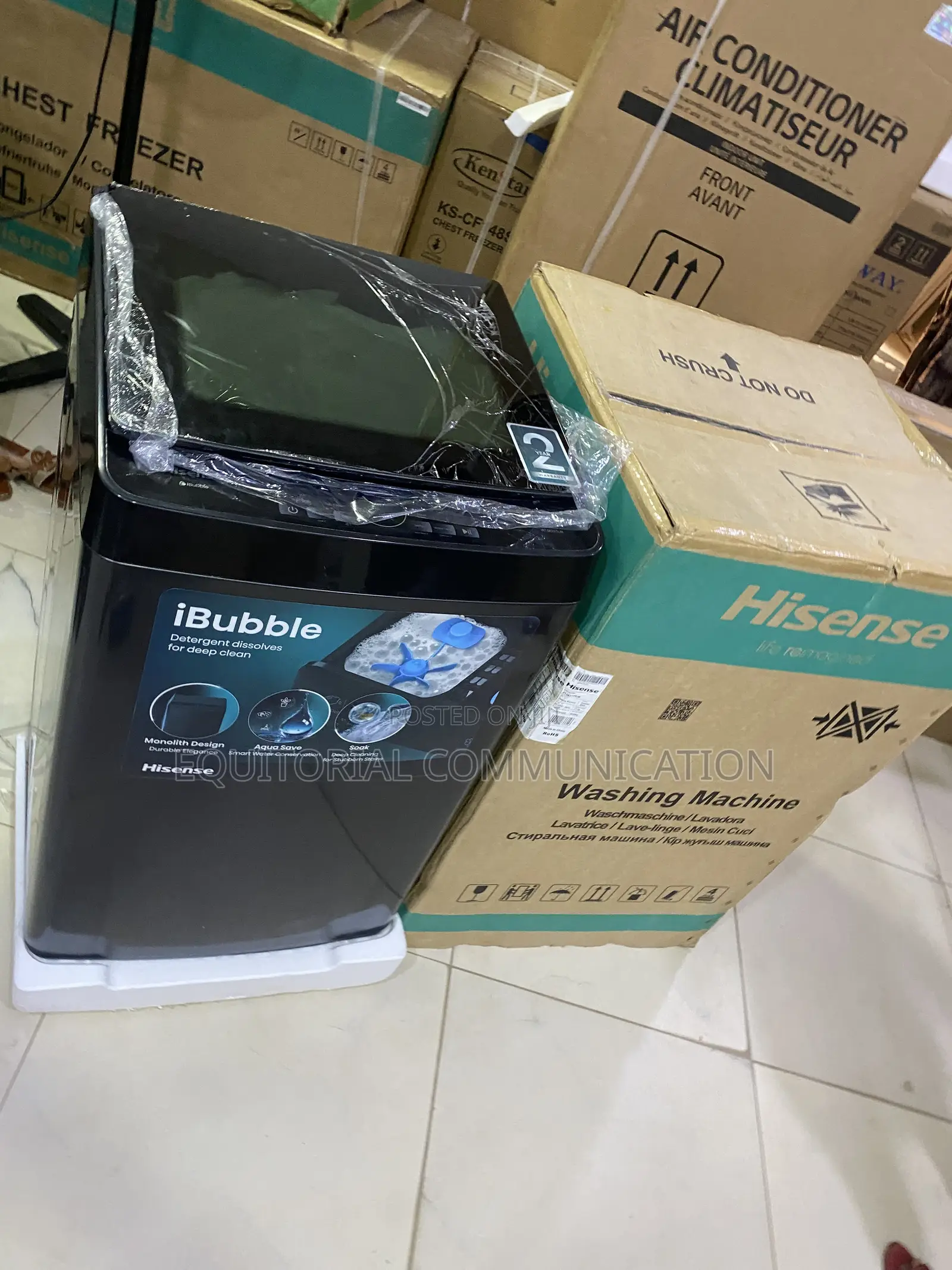Hisense WT3K1123UB 11KG Black Top Load Laundry Machine