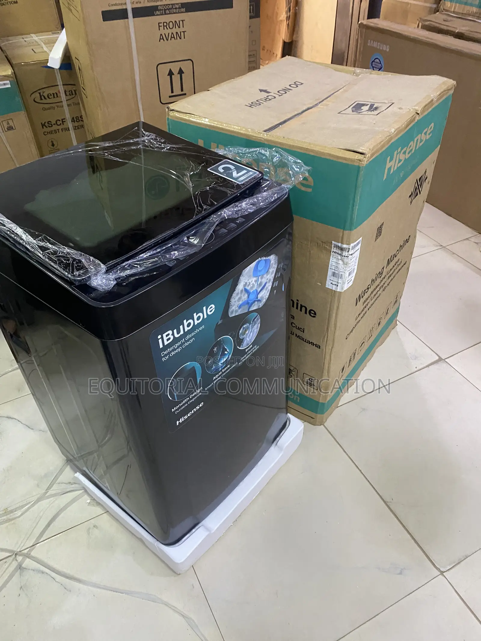 Hisense WT3K1123UB 11KG Black Top Load Laundry Machine