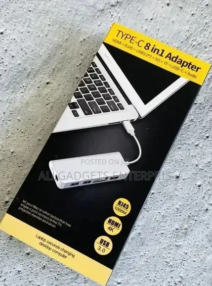 8 in 1 Type C Data Transfer Connector