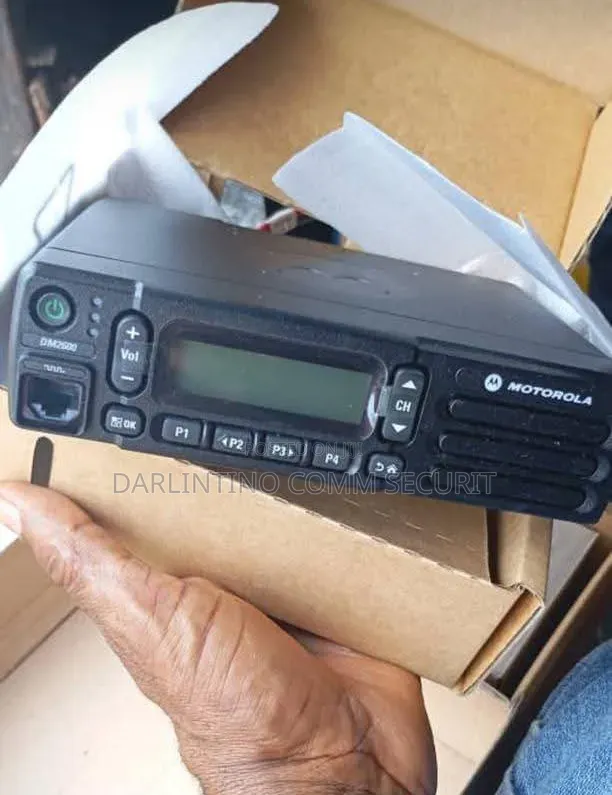 Motorola MOTOTRBO DM2600 Digital/Analog Mobile Two-Way Radio.
