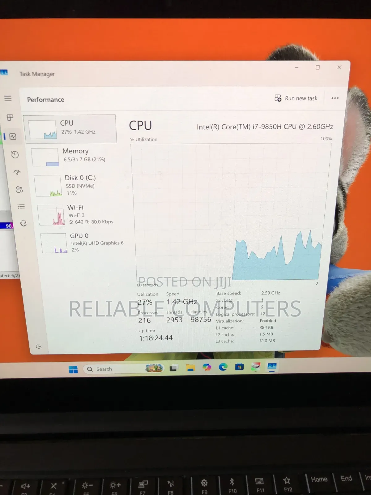 Laptop Lenovo ThinkPad P1 Gen 3 32GB Intel Core i7 SSD 512GB