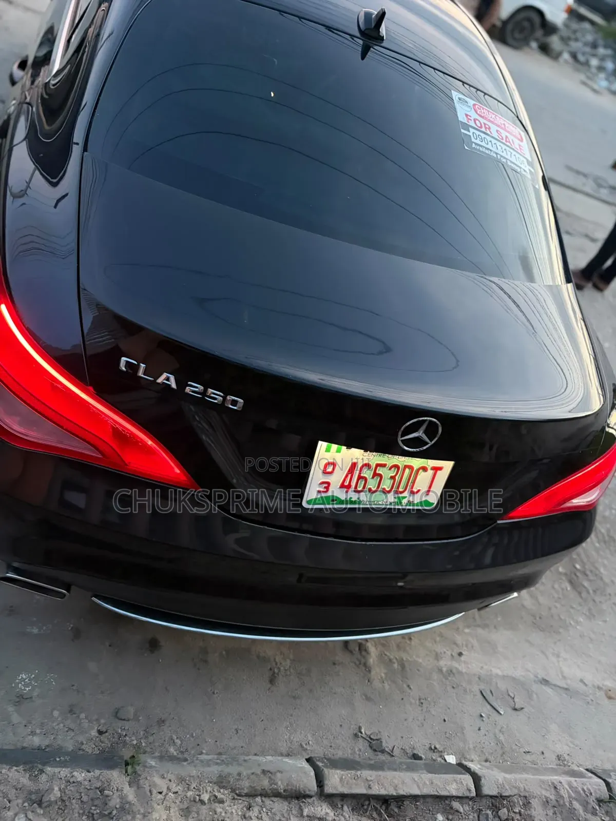 Mercedes-Benz CLA-Class CLA 250 4MATIC Sedan 2015 Red