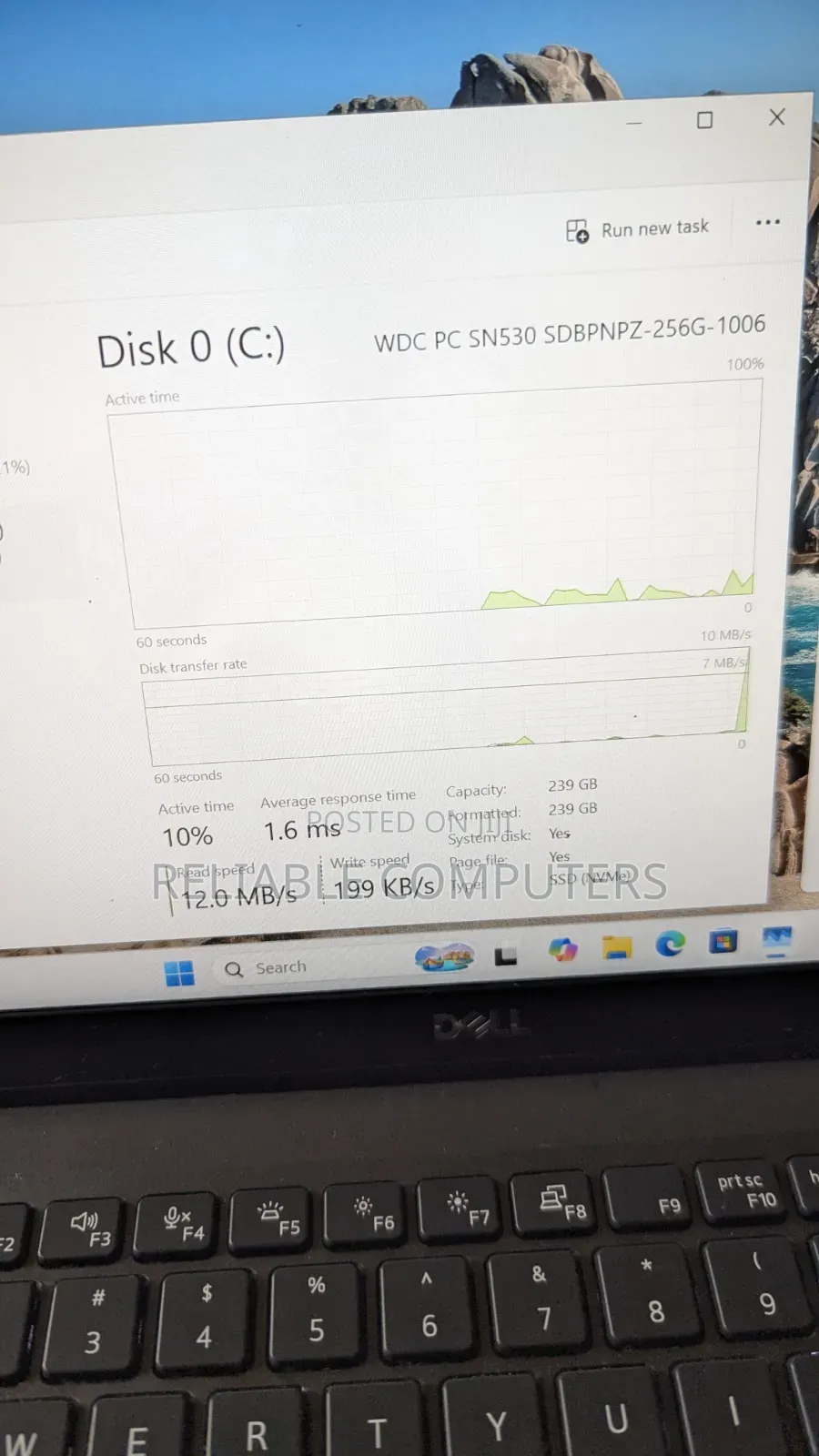 Laptop Dell Latitude 7310 16GB Intel Core i5 SSD 256GB