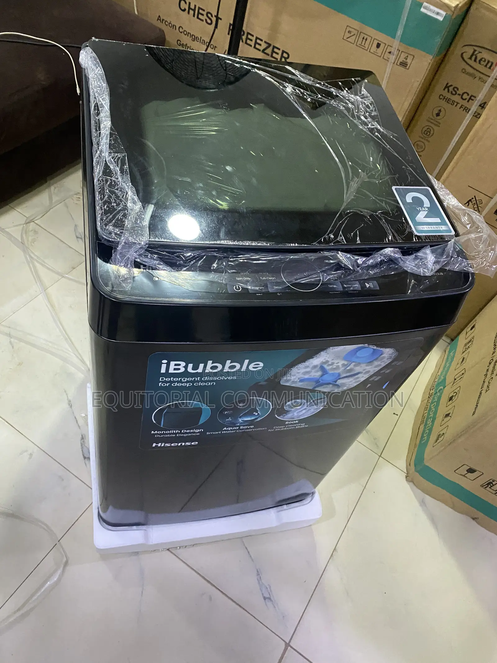 Hisense WT3K1123UB 11KG Family-Size Automatic Washing Machine