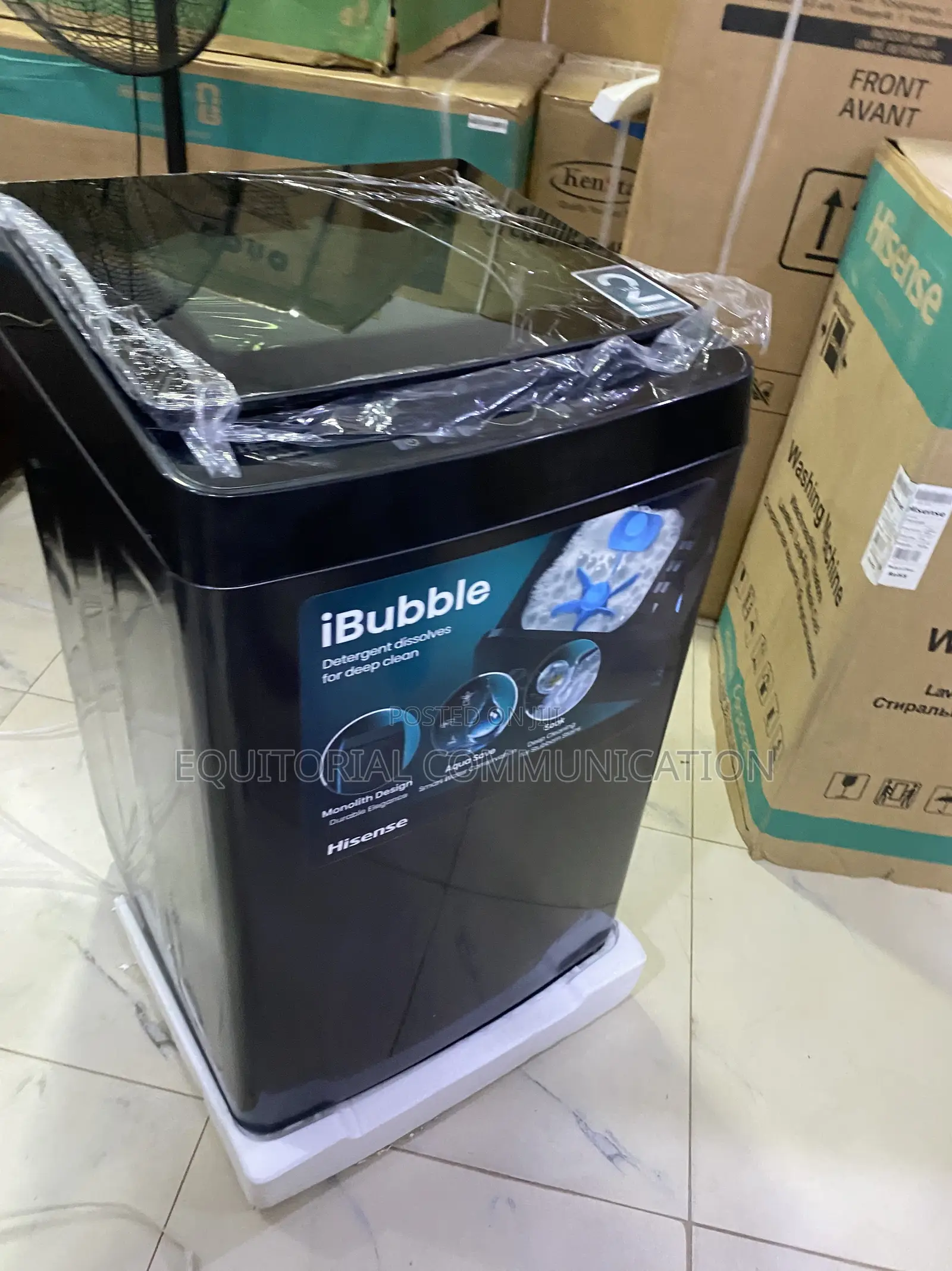 Hisense 11KG Automatic Top Load Washer With Child Lock Feature