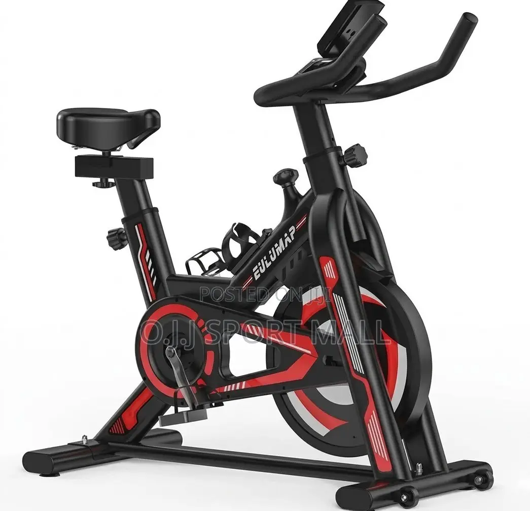 Exercise Spinning Bike With Bottle Holder – 120kg Weight Capacity