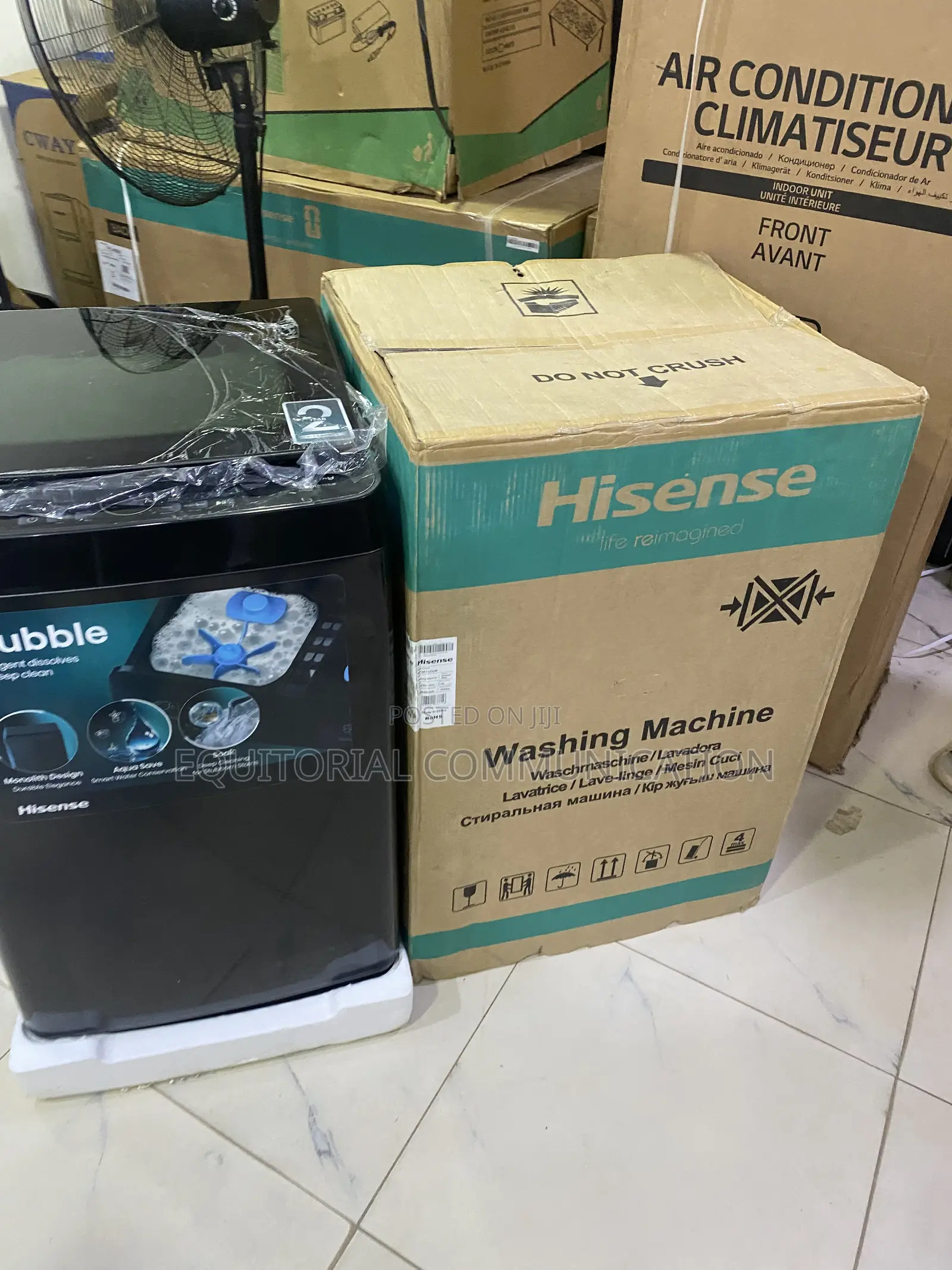 Hisense WT3K1123UB 11KG Black Fully Automatic Top Loader