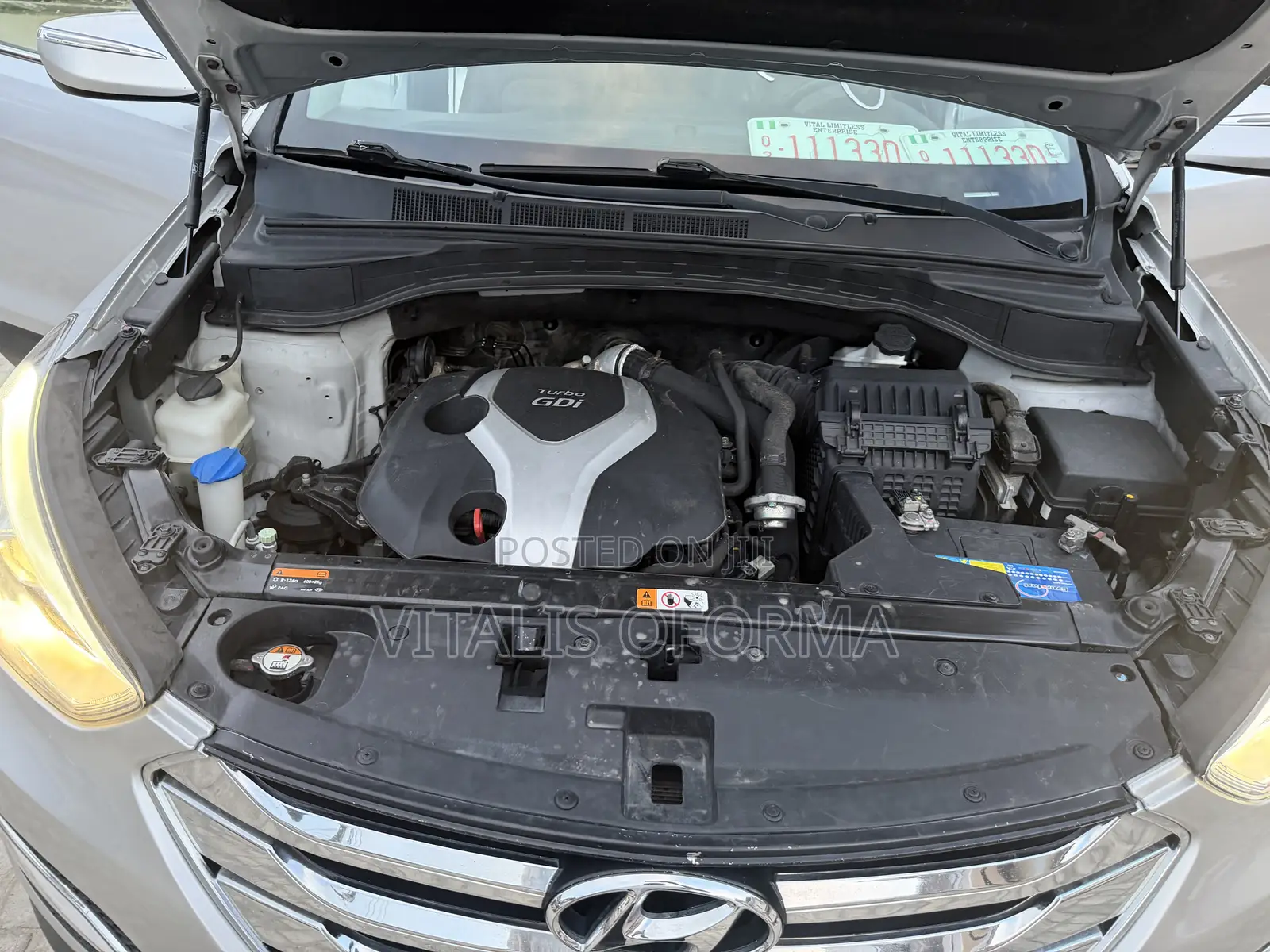 Hyundai Santa Fe 2014 Silver