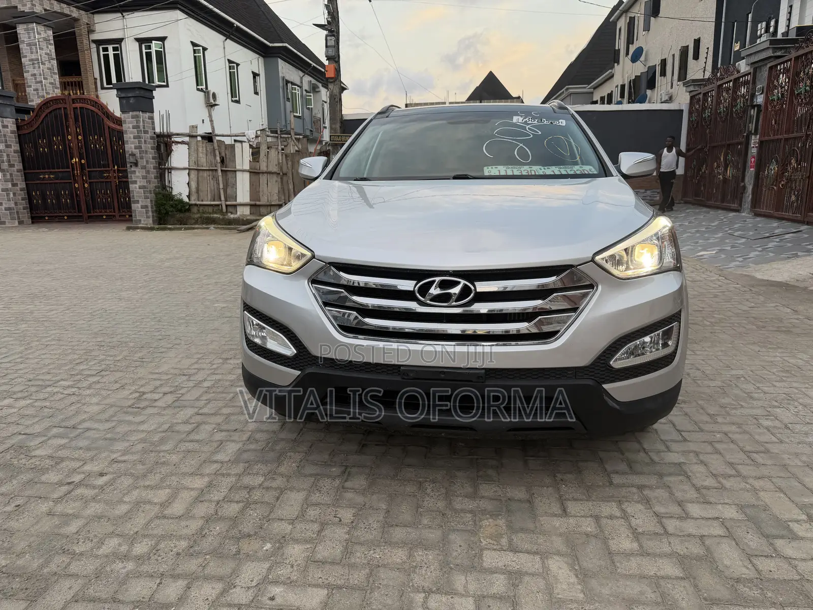 Hyundai Santa Fe 2014 Silver
