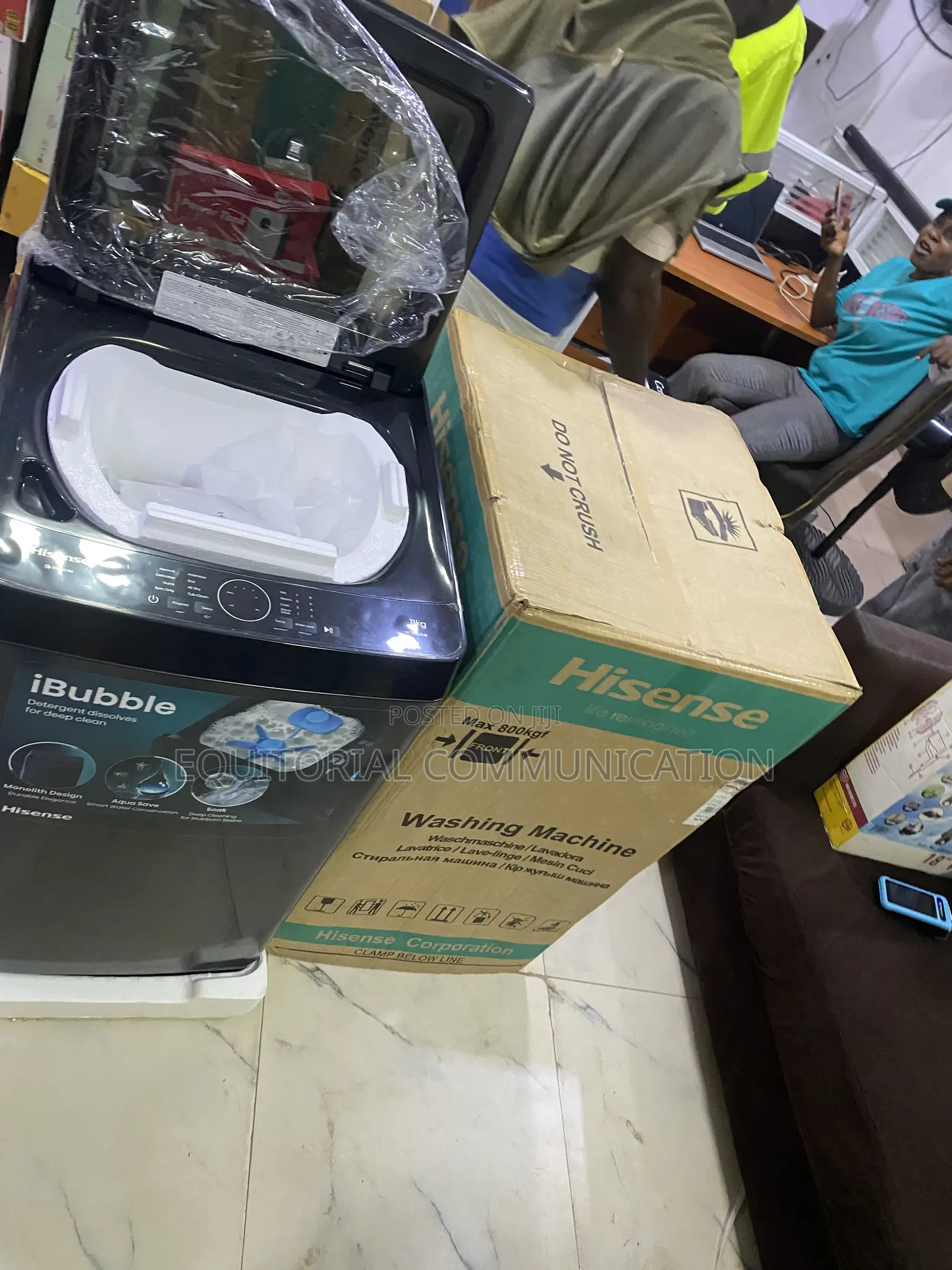 Hisense WT3K1123UB 11KG Automatic Washing Machine for Families