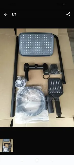 Black Brimix Shower