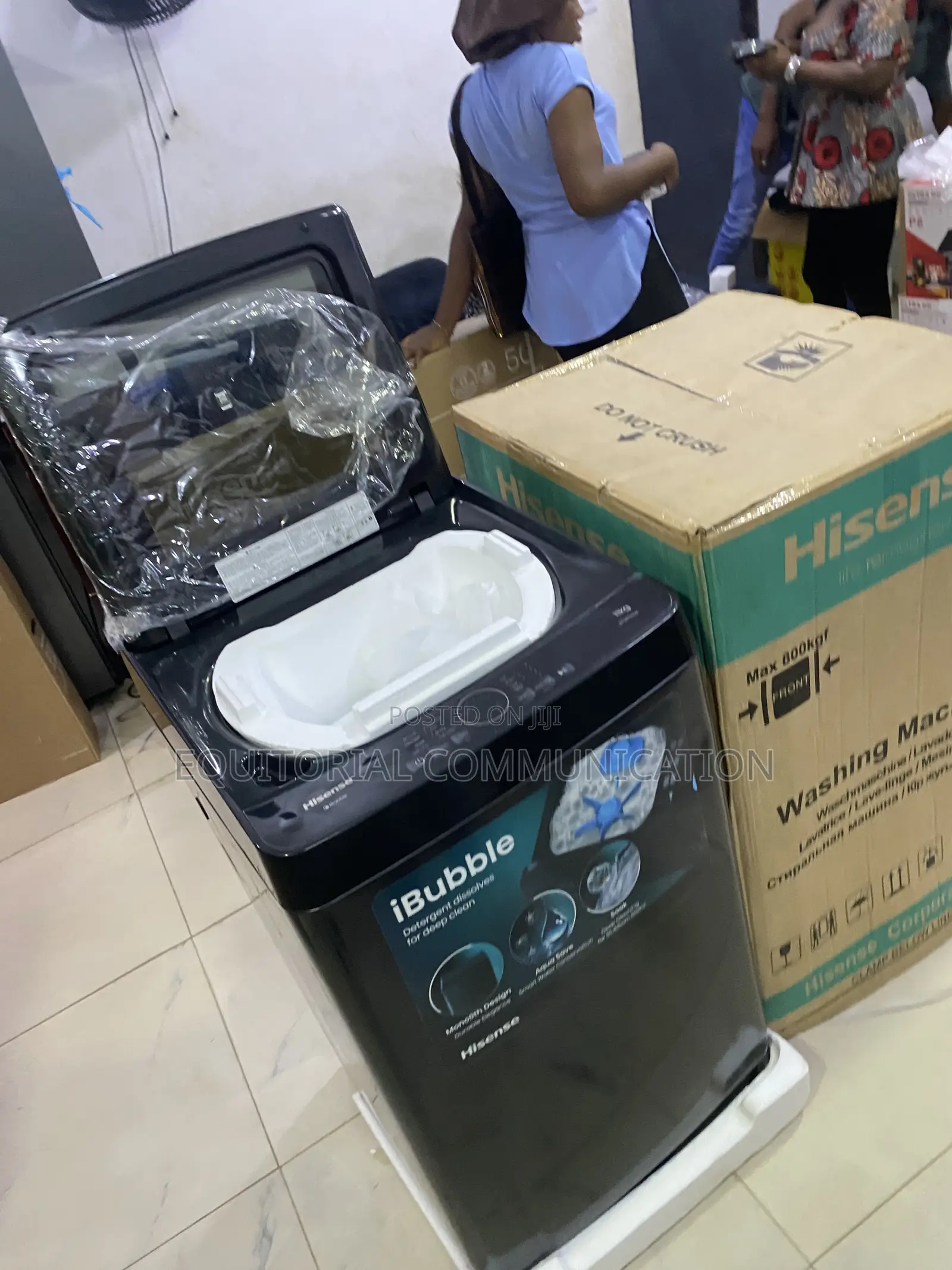 Hisense 11KG Fully Automatic Washer With Push-Button Controls