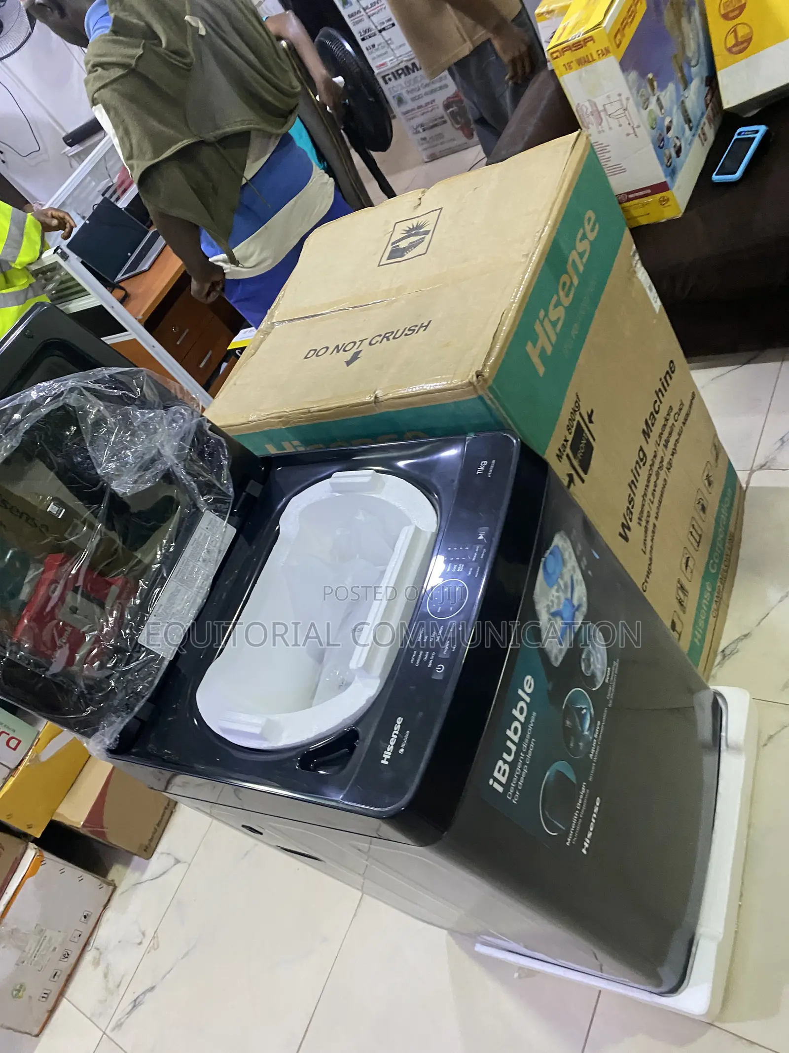Hisense 11KG WT3K1123UB Automatic Top Loader With Auto-Restart