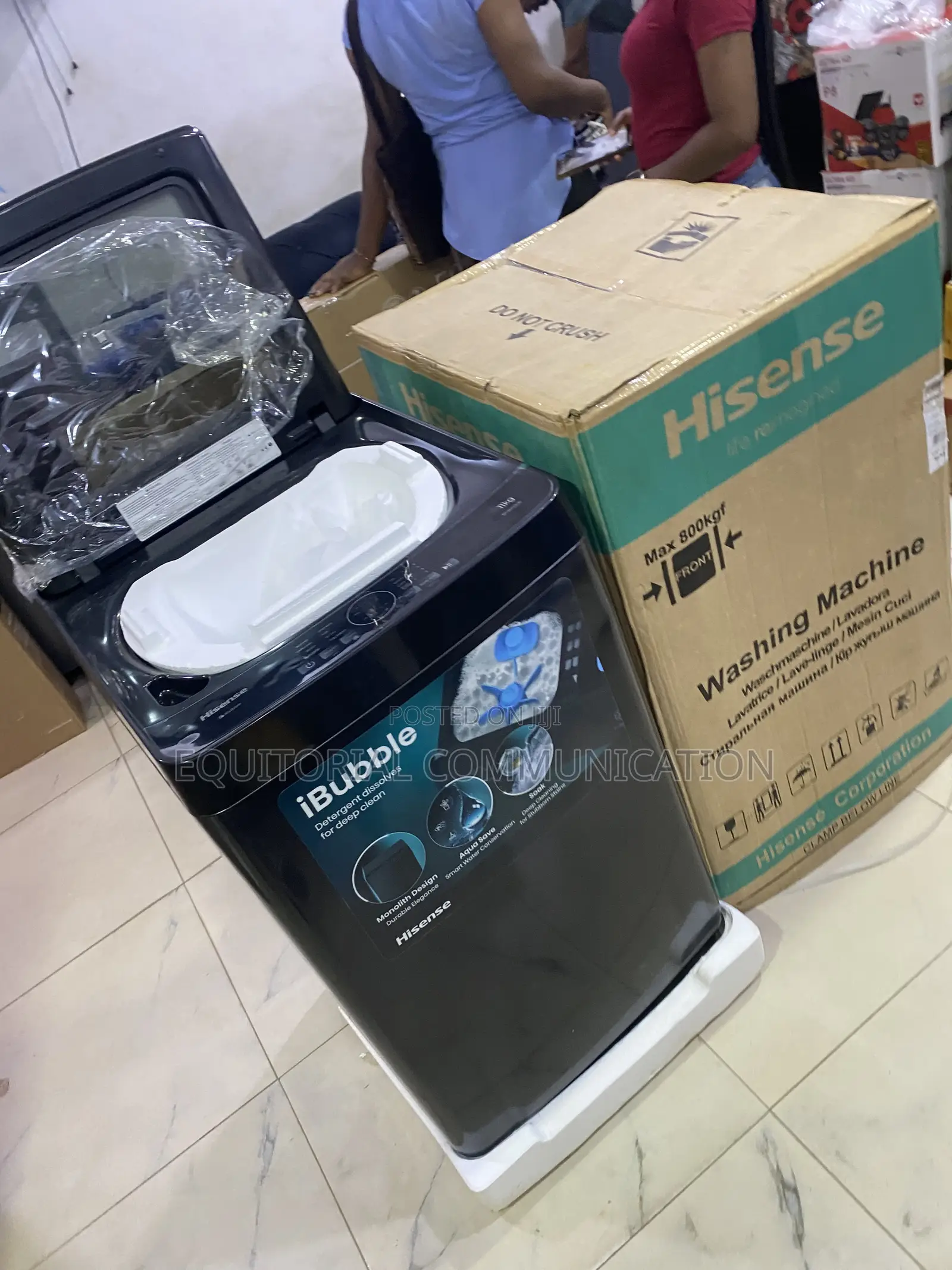 Hisense WT3K1123UB 11KG Laundry Washer With LED Scree