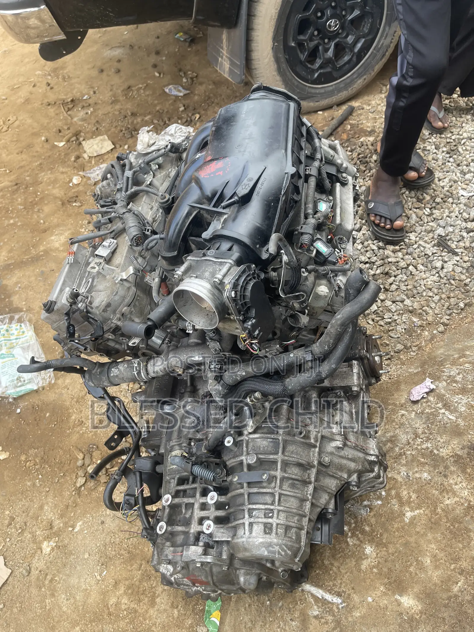 Toyota Rav4 2008 Engine as Gear Box 13pin -4wd