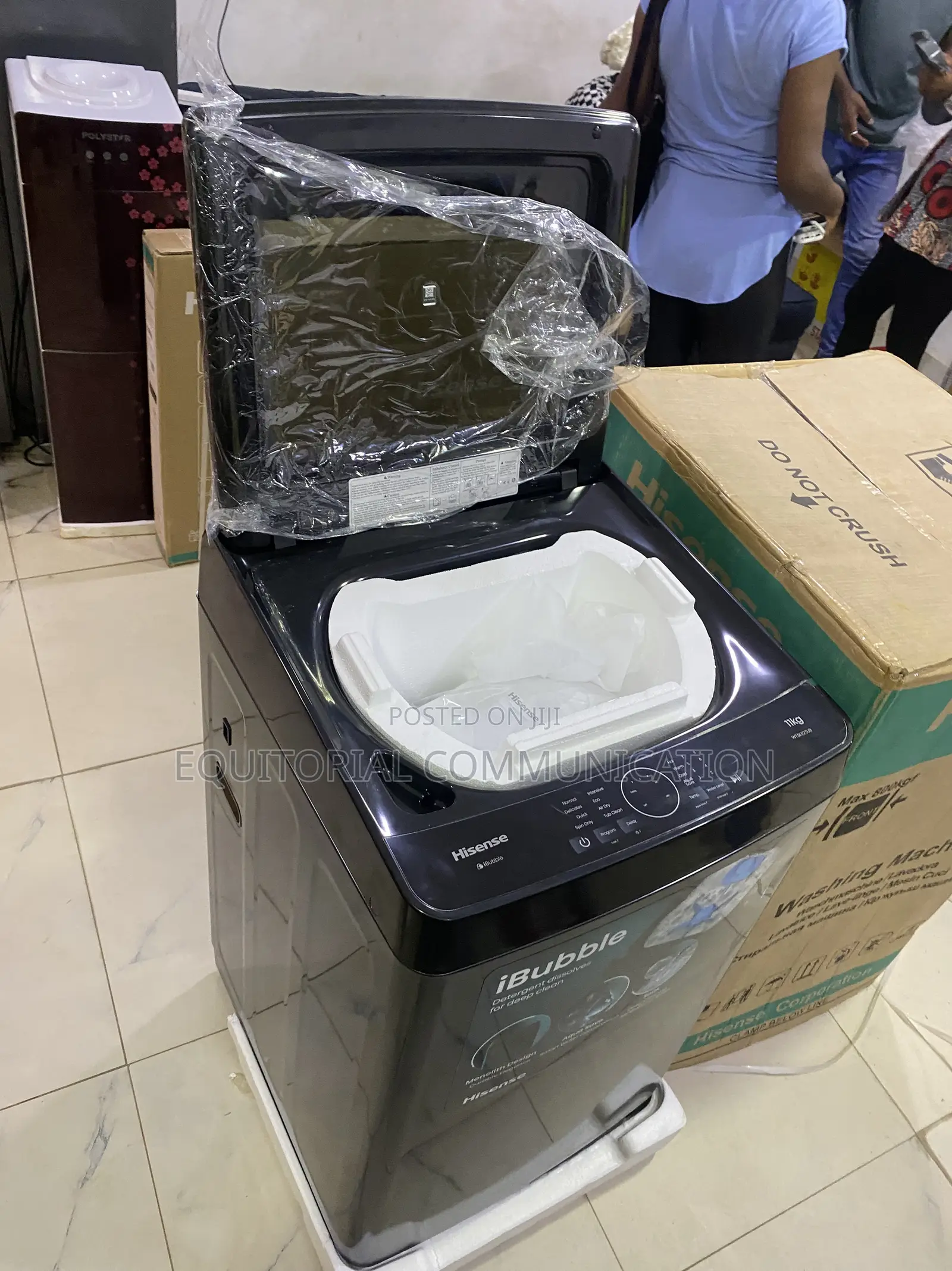 Hisense 11KG Washer With Child Lock and Eight Wash Programs