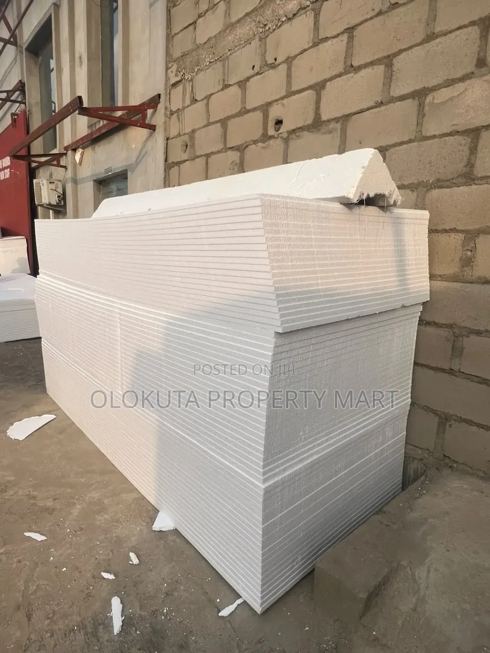 Polystyrene Board Parapet and Slab