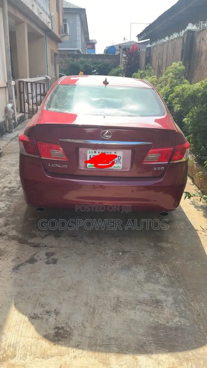 Lexus ES 350 2010 Red