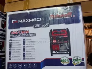 Maxmech Wg-200i Welding Generator Start & Weld