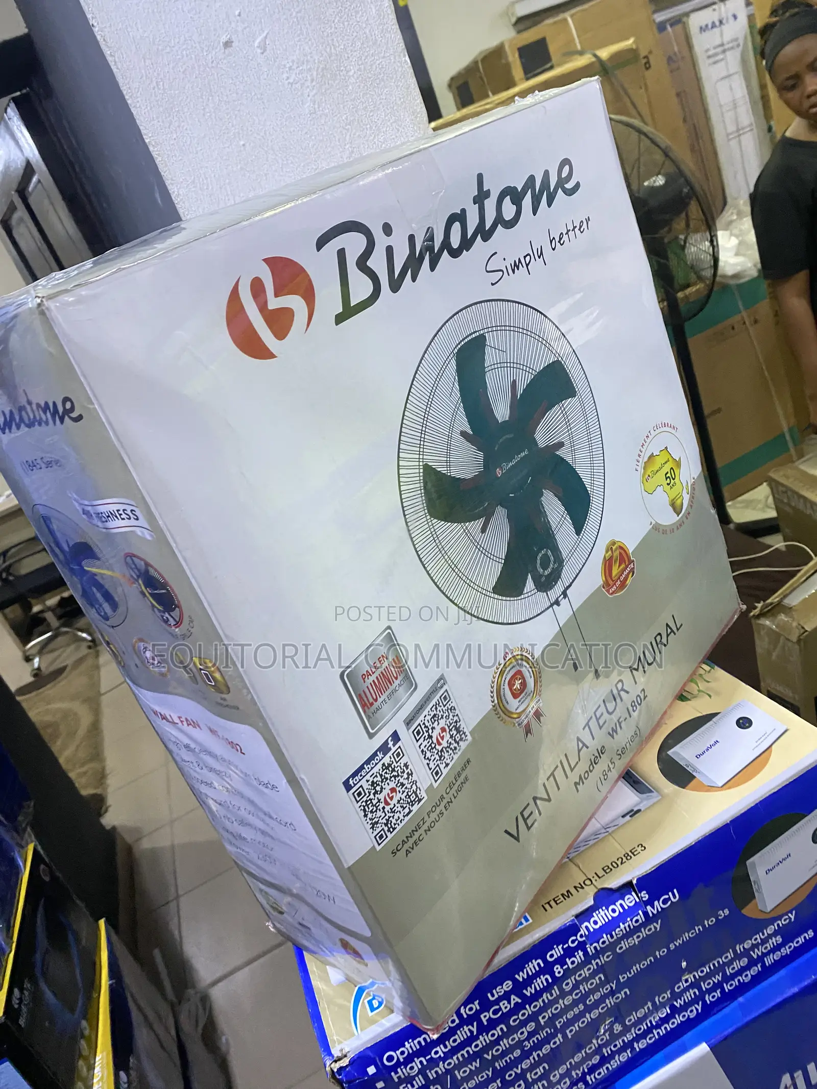 Binatone 1845 Series WF-1802 18-Inch Cooling Fan
