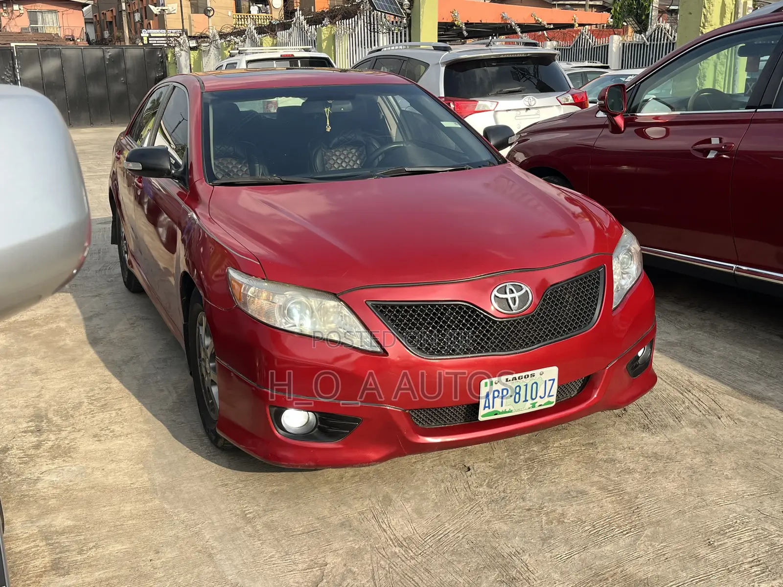 Toyota Camry SE 4dr Sedan (2.5L 4cyl 6AM) 2010 Red