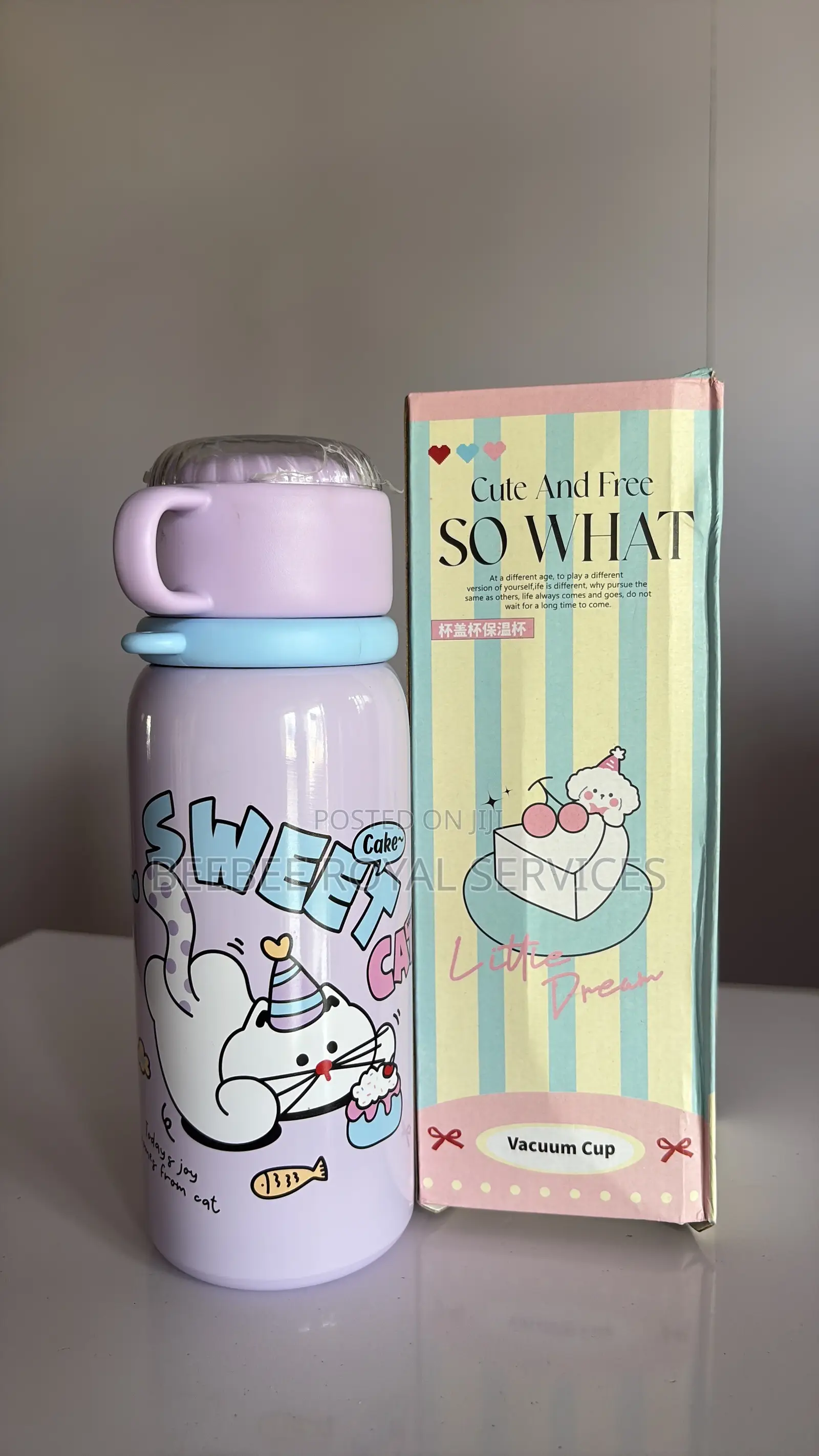 Cute Vacuum Water Bottle