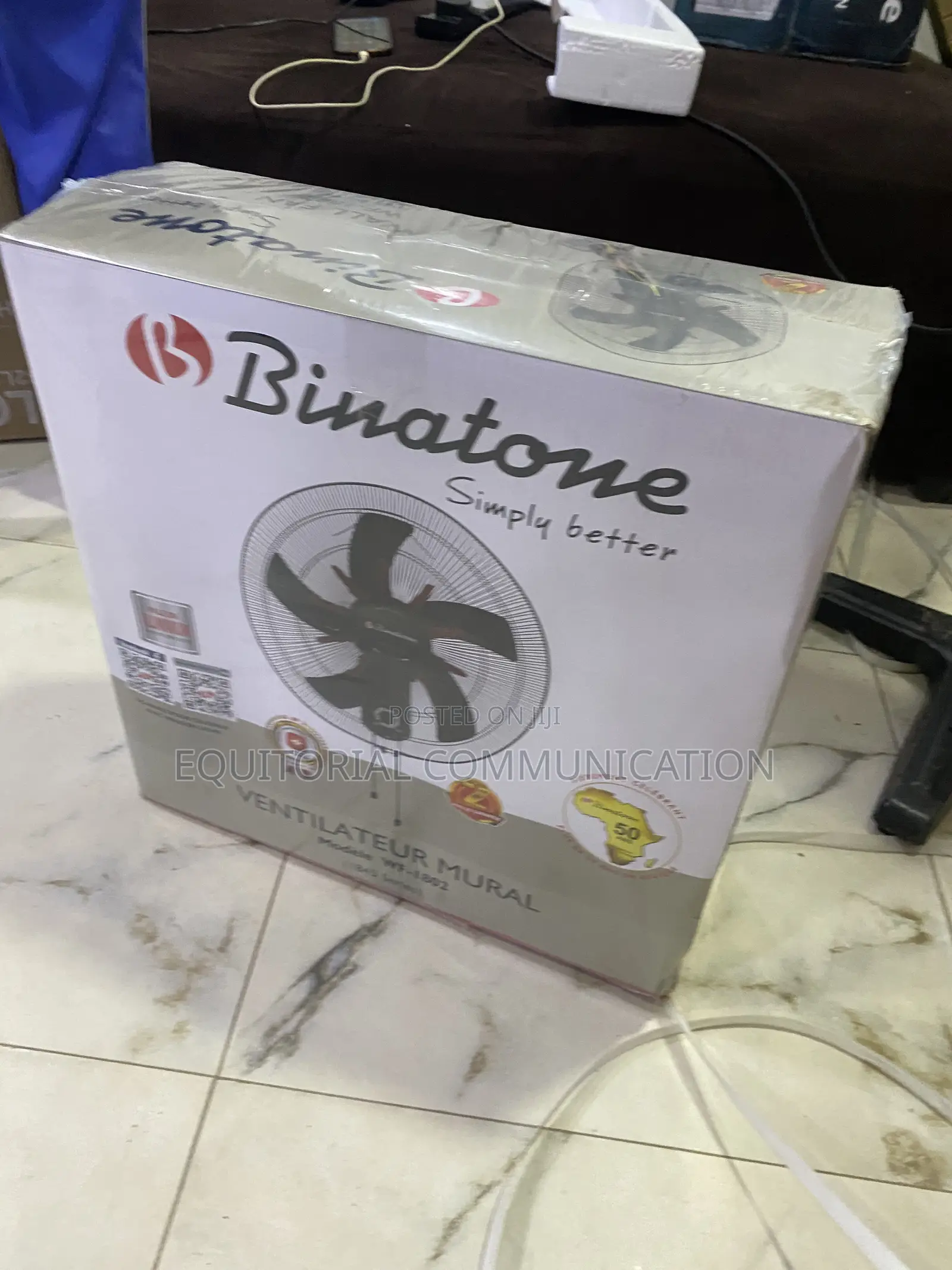 Binatone WF-1802 18-Inch Fan With Protective Safety Grille