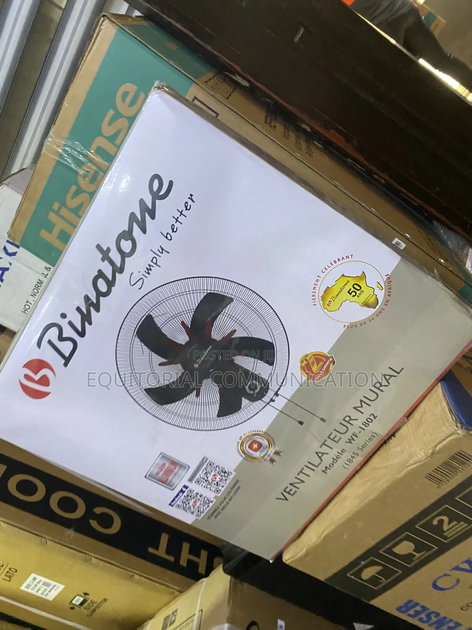 Binatone WF-1802 18-Inch Fan for Shops and Offices