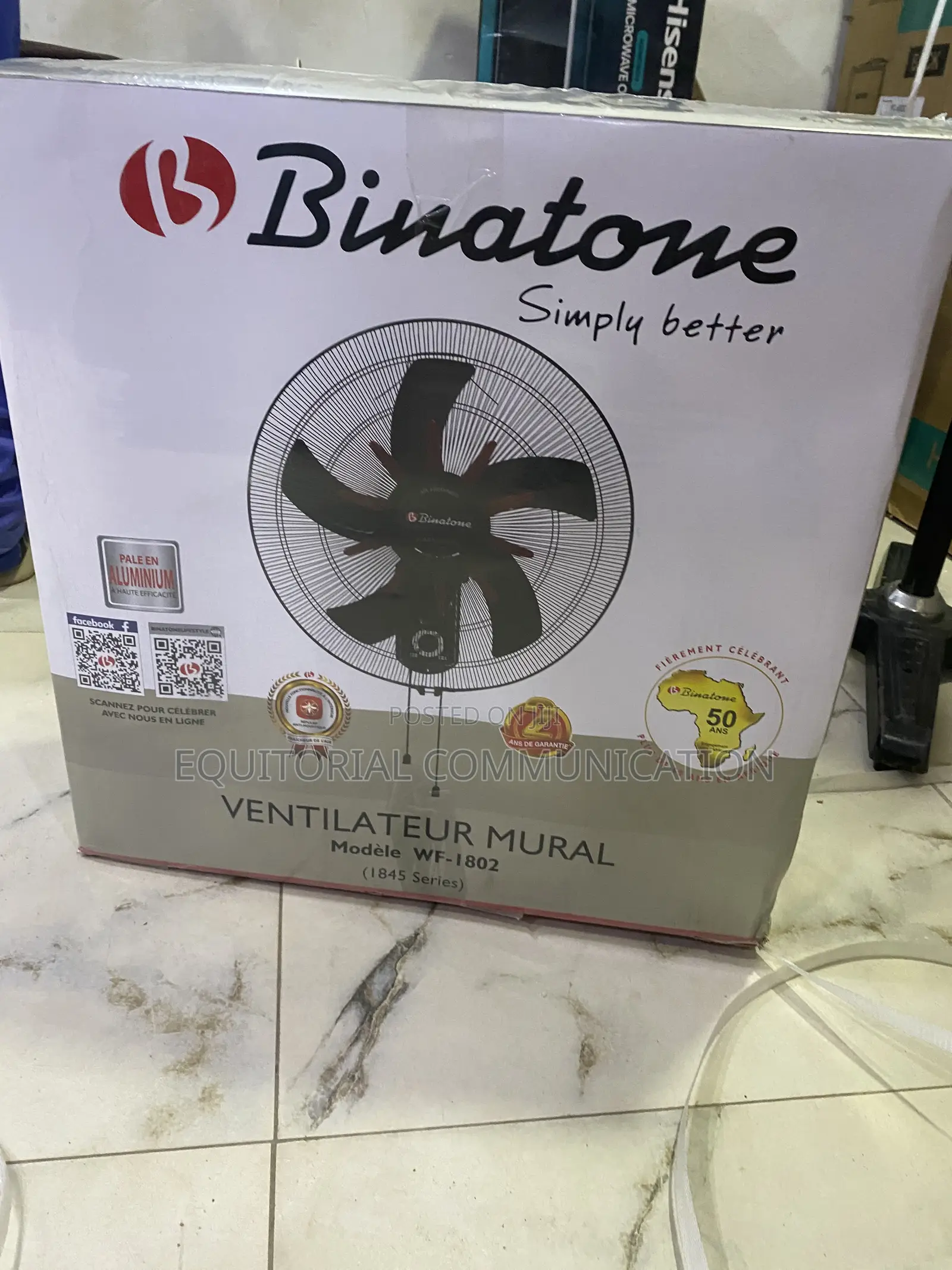 Binatone WF-1802 18-Inch Fan for Shops and Offices